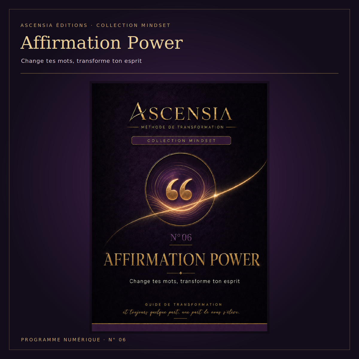 Affirmation Power — trouve des mots que tu peux vraiment t’approprier
