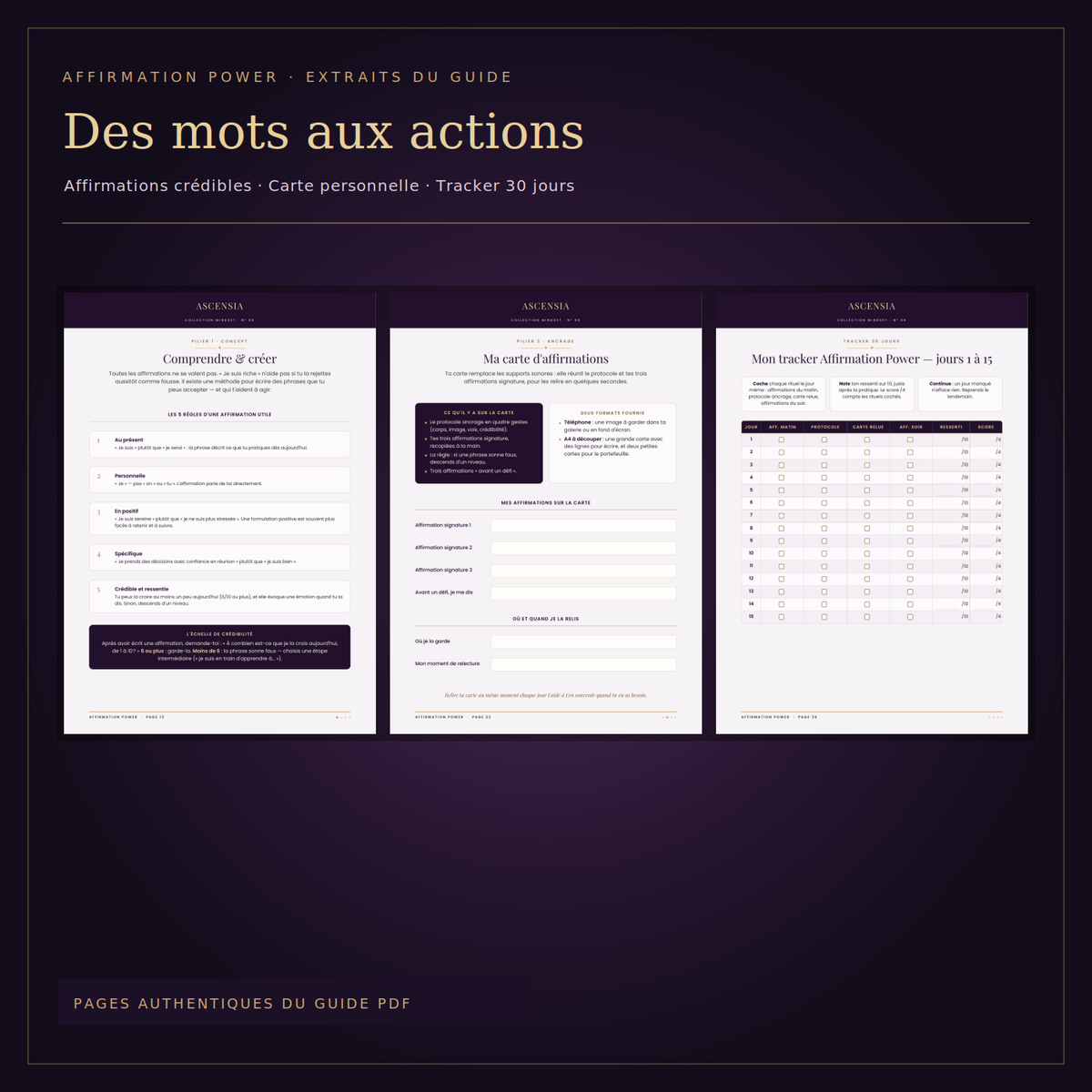 Affirmation Power — trouve des mots que tu peux vraiment t’approprier