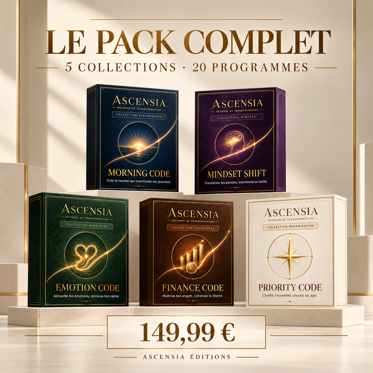 Pack complet ASCENSIA ÉDITIONS