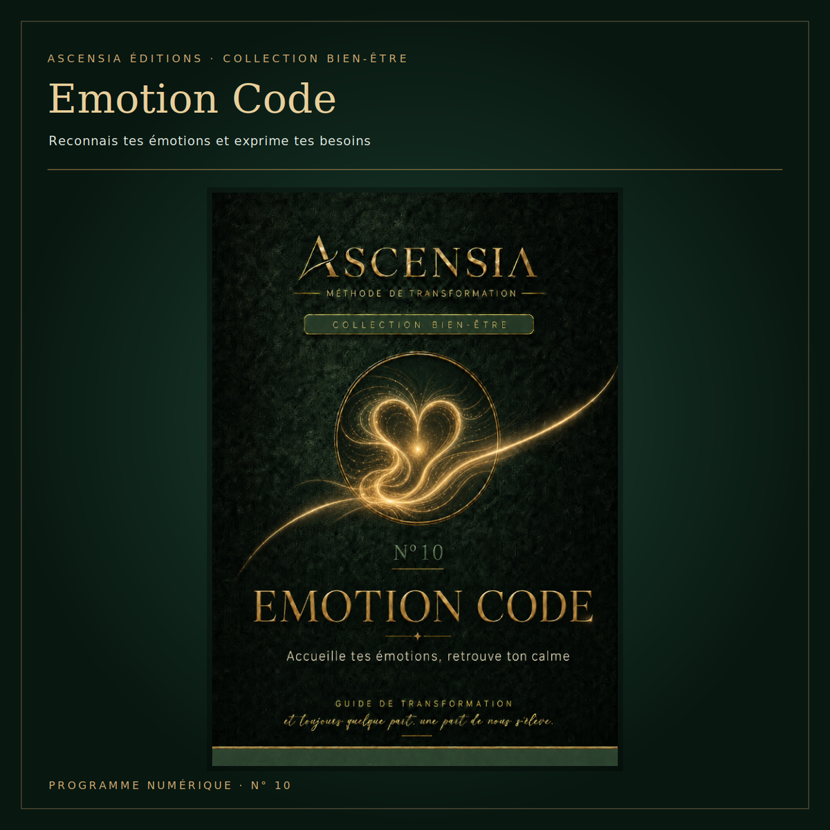 Emotion Code — apprends à mieux comprendre tes émotions