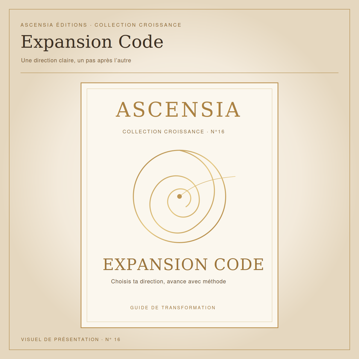 Expansion Code — choisis une direction et avance par étapes