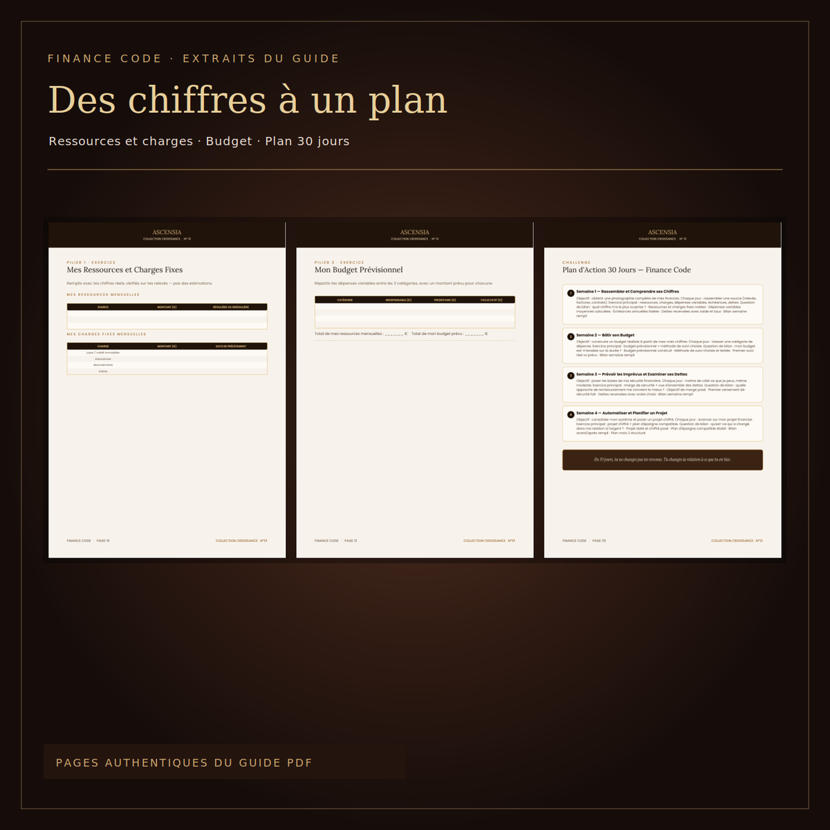 Finance Code — reprends une vue claire sur ton budget