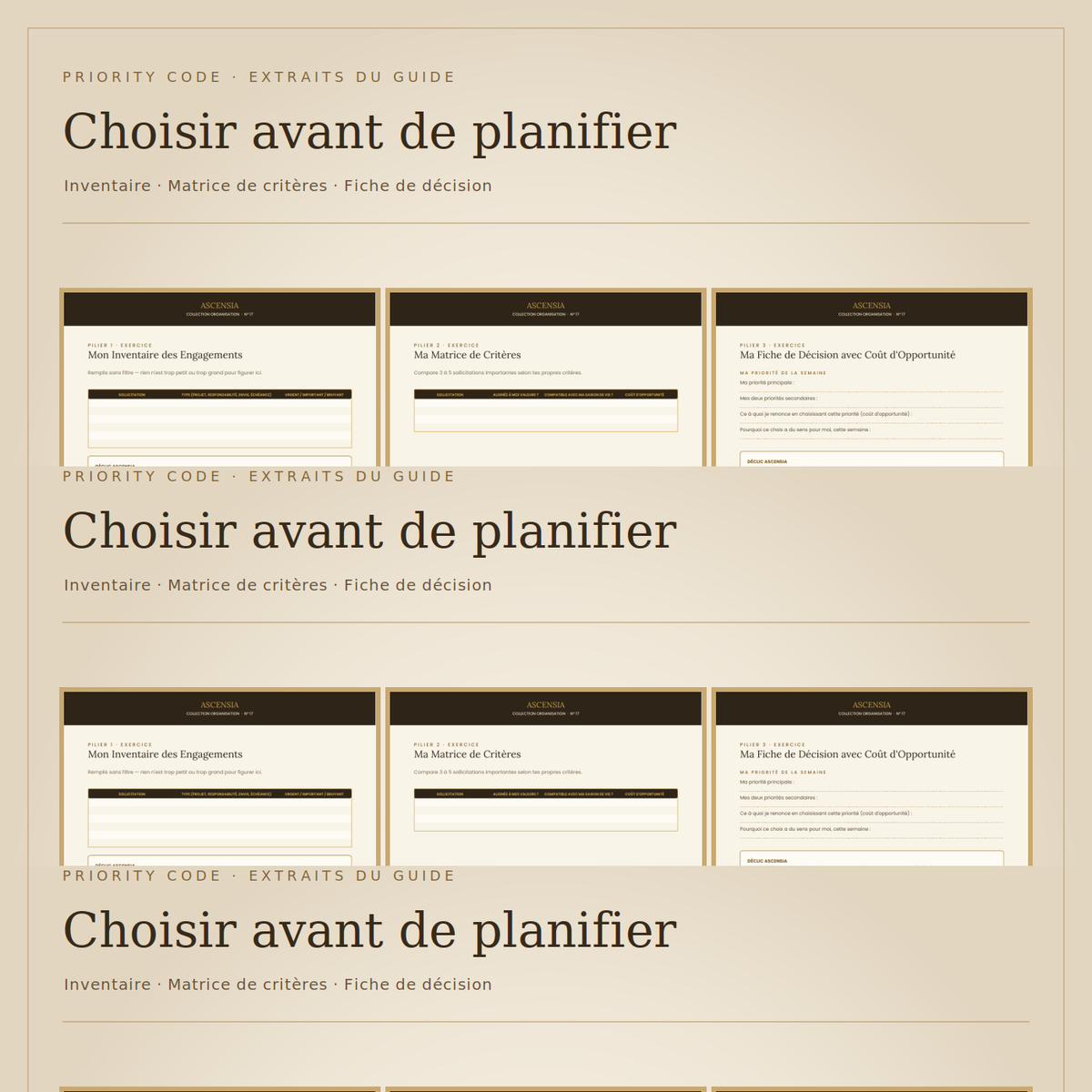 Priority Code — clarifie l’essentiel et choisis où agir